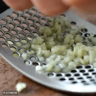 Stainless Steel Garlic Crusher-thumb4