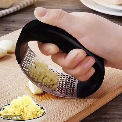 Stainless Steel Garlic Crusher-thumb2