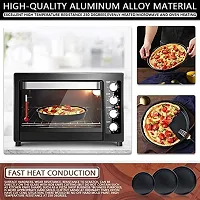 26cm Carbon Steel Pan Non Stick Round Plate Cake Pizza Tray Baking Mould Pizza-thumb2