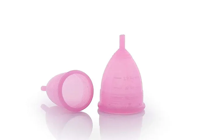Koyal? Menstrual Cup for Women(Size-Medium) with storage pouch- 12 hours Leak-Proof Protection. Have period with no smell, no discomfort. (1)