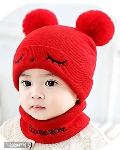 New Born Baby Boys And Baby Girls Woolen Cap