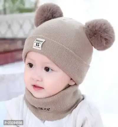 New Born Baby Boys And Baby Girls Woolen Cap