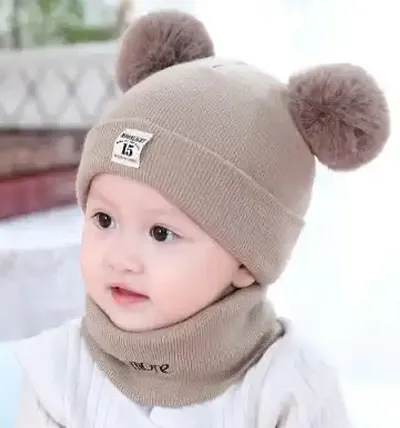 New Born Baby Boys And Baby Girls Woolen Cap