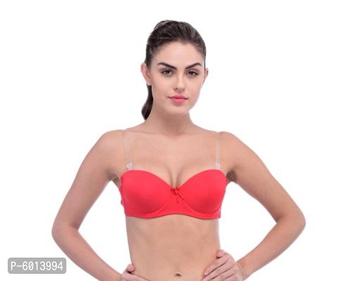 Piftif Women's Every Day's Padded Push up Wired T-Shirt Bra,The bra is  designed for
