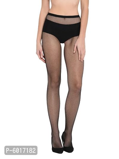 Piftif Womens Panty Hose Long Exotic Stockings Tights (kss01, Black, and Skin.-thumb0