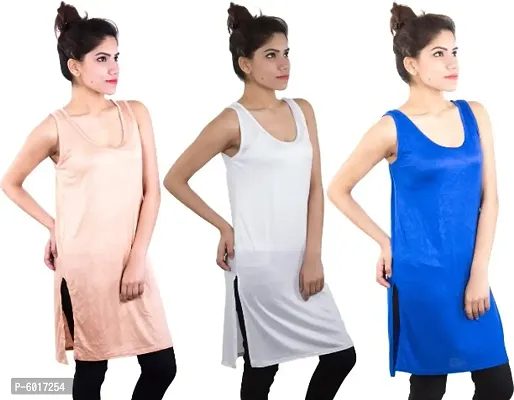 Piftif Cotton Camisole Slip for Women | Long Kurti Slip | Suit Slip | Camisole | Lining.