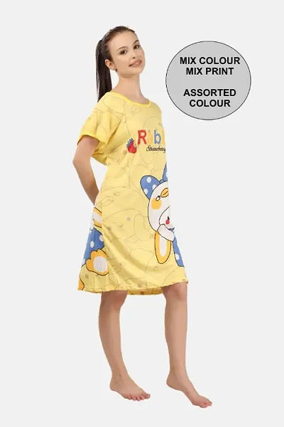 New Print Disney print Night Dress