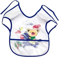 Elegant Fast Dry-Waterproof Cotton Daily Use Knot Bibs For New Born Baby Boy And Baby Girlnbsp;nbsp;(Multicolor)-thumb1