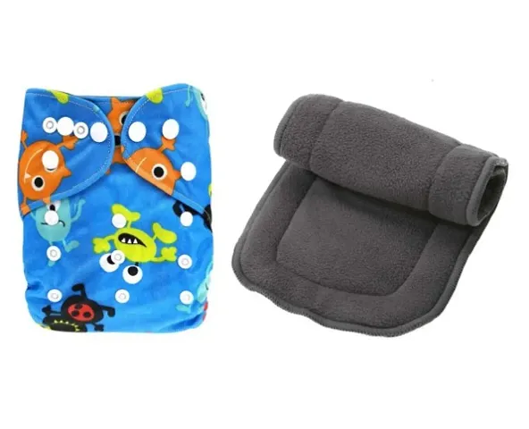 Unique Washable Reusable Diaper, Diaper Nappie Combo