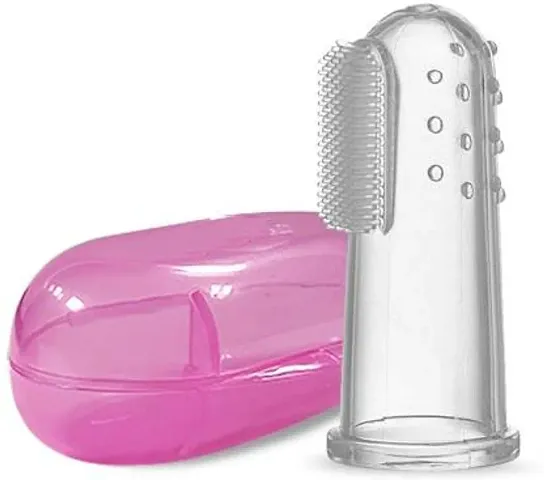 Baby Silicone Finger Toothbrush And Bibs And Electric Nail Clippers