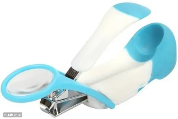 Triple B Baby Nail Clipper with Magnifier (Multicolours)-thumb0