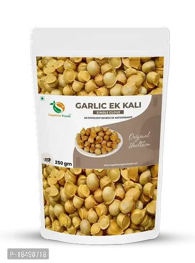 SAPPHIRE FOODS Kashmiri Lehsun | Himalayan Single Clove Garlic - Kashmiri Lehsun - Snow Mountain Garlic (250G)