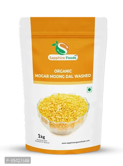 SAPPHIRE FOODS Moong Yellow Daal For Dishes (1kg)-thumb0