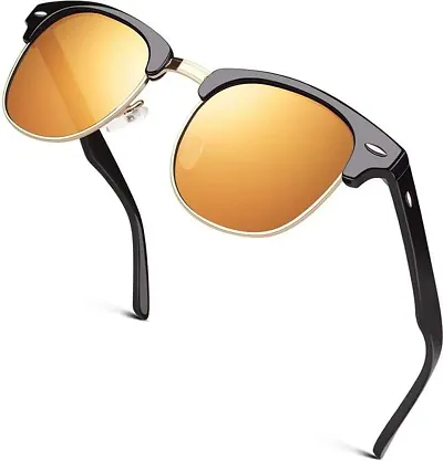 Inferella CLUB MASTER by Creek Riding Glasses, 100% UV Protection, Mirrored Sunglasses For Men & Women CBM 12445