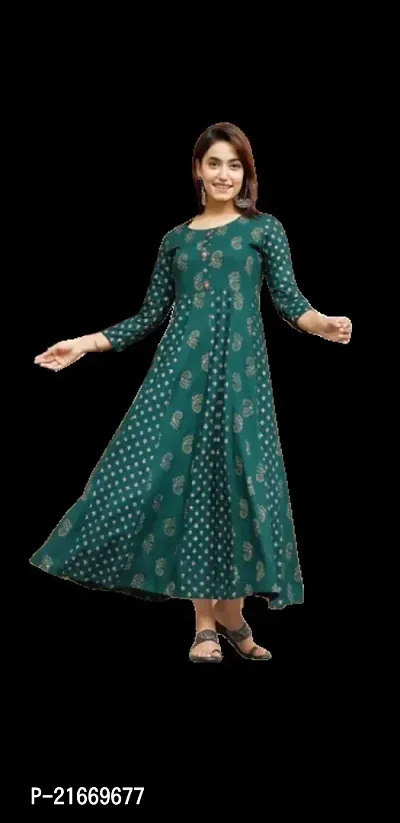 Stylish Fancy Designer Cotton Kurta For Women-thumb0