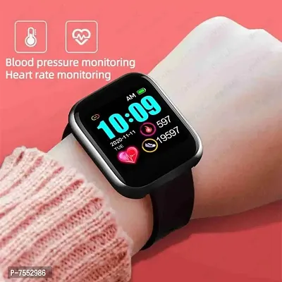 Fit Pro D20 Bluetooth Smart watch (Black)-thumb2