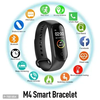 M4 Band Intelligence Bluetooth Health Wrist Smart Band Watch M-thumb0