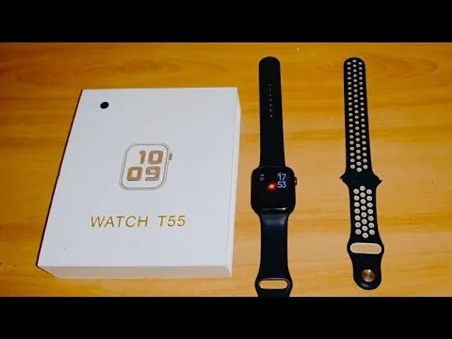 T55 Smart Watch Enabled with Bluetooth Calling and Fitness Tracker for Men and Women