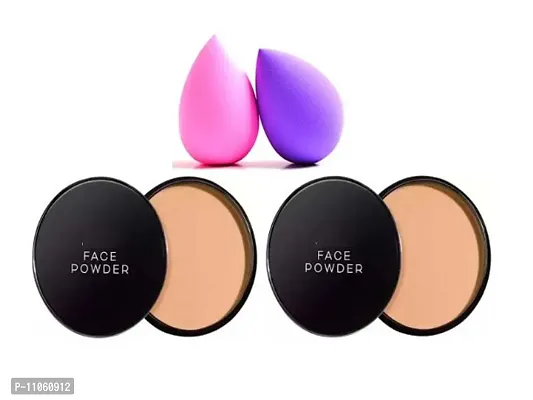 HD Compact Powder with Beauty Blender Set of 4 pc