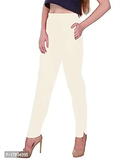 Stylish Fancy Cotton Solid Slim Fit Jeggings For Women