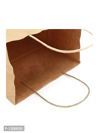 Storage Paper Bags For Vegetables Fruits and Many Grocery Products Pack of 50_Brown-thumb3