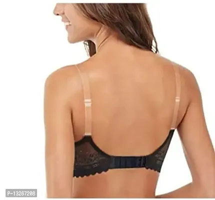 Buy PRB presents transparent strap for bra, invisible clear transparent  strap, clear middle strap, clear straps