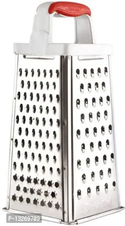 JASCO Stainless Steel Grater and Slicer | Multipurpose Grater for Kitchen-thumb0