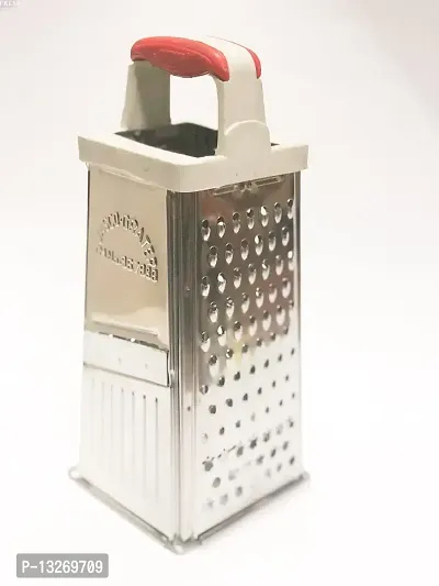 JASCO Stainless Steel Grater and Slicer | Multipurpose Grater for Kitchen-thumb2