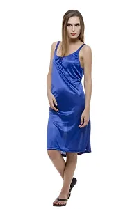 Ananqe Short Royal Blue Nighty L-thumb1