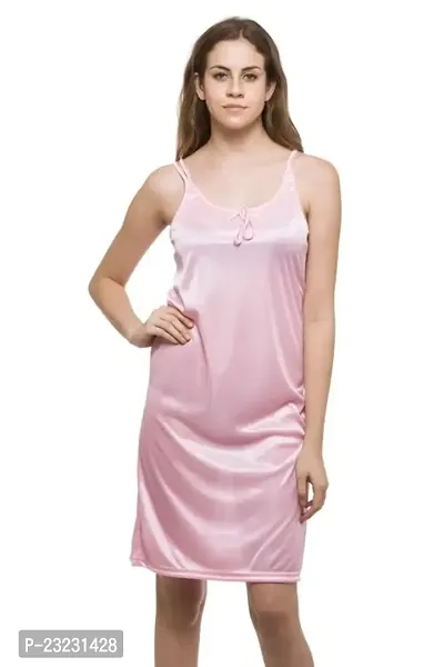 Ananqe Short Baby Pink Nighty L-thumb0