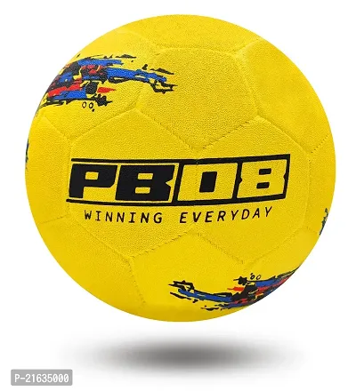 PB08 Rubber Moulded Argentina Country Football Size 5 Football (Multicolor)