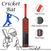 MRF Plastic Cricket Bat Size 8 for Tennis Balls, Plastic Bat Full Size-thumb4