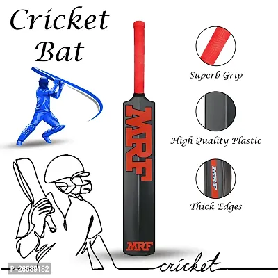 MRF Plastic Cricket Bat Size 8 for Tennis Balls, Plastic Bat Full Size-thumb5