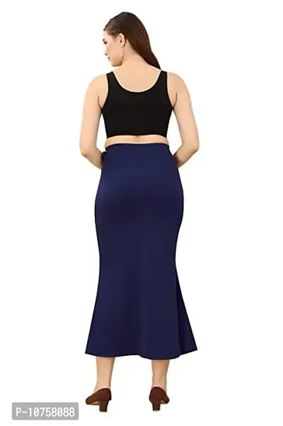 Toy O'Fun Lycra Saree Shapewear Petticoat for Women, Cotton Blended,Petticoat,Skirts for Women,Shape Wear Dress for Saree (XXL, Beige + Black + Navy Blue)-thumb4