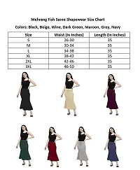 Toy O'Fun Lycra Saree Shapewear Petticoat for Women, Cotton Blended,Petticoat,Skirts for Women,Shape Wear Dress for Saree (XL, Mustard)-thumb4