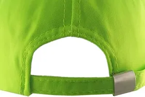 Neon green racing 46 number caps hats for boys-thumb2