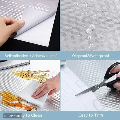 Designer Paper Waterproof Self Adhesive Wall Stickers-thumb4