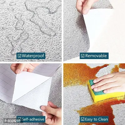 Designer Paper Waterproof Self Adhesive Wall Stickers-thumb3