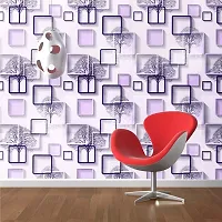 Purple winter tree pattern sticker self adhesive for wall decoration(500 x 45 cm)-thumb4