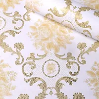 Beautiful flower pattern wallpaper sticker self adhesive(500 x 45) cm-thumb1