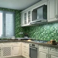 Green wallpaper sticker for home and kitchen furniture decorati-thumb2