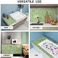 Dark green self adhensive wallpaper sticker for furniture decoration(200x60cm)(13 sq ft)-thumb1