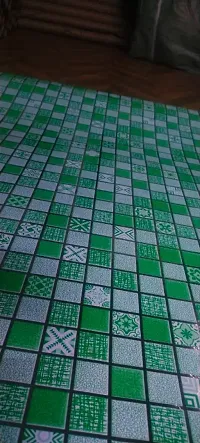 mosaic green self adhensive wallpaper sticker for furniture decoration(200x60cm)(13 sq ft)-thumb2