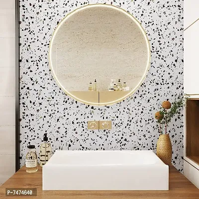 White shaded wallpaper sticker for decorati(13 ssq ft)-thumb5