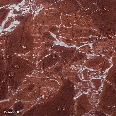 Red Marble wallpaper sticker waterproof sticker for furniture decorati(13 sq ft)