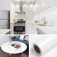Plain White Furniture waterproof Wallpaper sticker(200x60cm)-thumb2