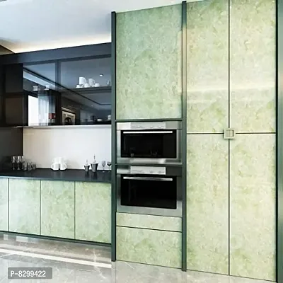 Green marble wallpaper sticker For Furniture Decoration(200x60cm)-thumb2