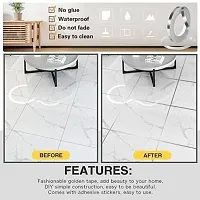 Modern Waterproof Gap Sealing Tape Strip Self-Adhesive for Decoration Floor Tiles, 10mm X50 M-thumb2