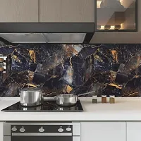 Kitchen Backsplash Wallpaper Peel and Stick Aluminum Foil Contact Paper Self Adhesive Oil-Proof Heat Resistant Wall Sticker for Countertop Drawer Liner Shelf Liner-thumb2