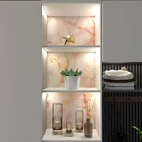 Kitchen cabinets Marble Wallpaper Oil Proof Waterproof Floor Tiles-thumb1